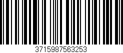 Código de barras (EAN, GTIN, SKU, ISBN): '3715987563253'