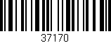 Código de barras (EAN, GTIN, SKU, ISBN): '37170'