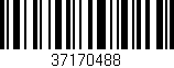 Código de barras (EAN, GTIN, SKU, ISBN): '37170488'