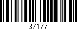 Código de barras (EAN, GTIN, SKU, ISBN): '37177'