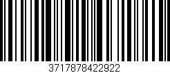Código de barras (EAN, GTIN, SKU, ISBN): '3717878422922'