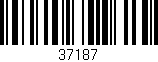 Código de barras (EAN, GTIN, SKU, ISBN): '37187'