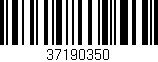 Código de barras (EAN, GTIN, SKU, ISBN): '37190350'