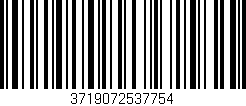 Código de barras (EAN, GTIN, SKU, ISBN): '3719072537754'