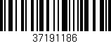 Código de barras (EAN, GTIN, SKU, ISBN): '37191186'