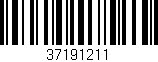 Código de barras (EAN, GTIN, SKU, ISBN): '37191211'
