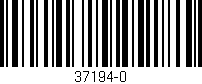 Código de barras (EAN, GTIN, SKU, ISBN): '37194-0'