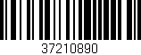 Código de barras (EAN, GTIN, SKU, ISBN): '37210890'