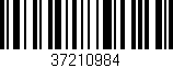 Código de barras (EAN, GTIN, SKU, ISBN): '37210984'