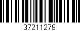 Código de barras (EAN, GTIN, SKU, ISBN): '37211279'