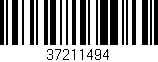Código de barras (EAN, GTIN, SKU, ISBN): '37211494'