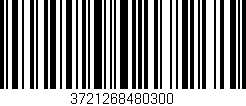 Código de barras (EAN, GTIN, SKU, ISBN): '3721268480300'