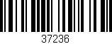 Código de barras (EAN, GTIN, SKU, ISBN): '37236'