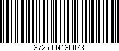 Código de barras (EAN, GTIN, SKU, ISBN): '3725094136073'