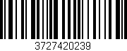 Código de barras (EAN, GTIN, SKU, ISBN): '3727420239'