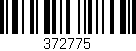 Código de barras (EAN, GTIN, SKU, ISBN): '372775'