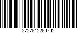 Código de barras (EAN, GTIN, SKU, ISBN): '3727812280792'