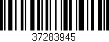 Código de barras (EAN, GTIN, SKU, ISBN): '37283945'