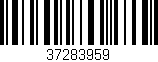 Código de barras (EAN, GTIN, SKU, ISBN): '37283959'