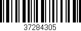 Código de barras (EAN, GTIN, SKU, ISBN): '37284305'