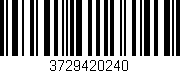 Código de barras (EAN, GTIN, SKU, ISBN): '3729420240'