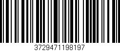 Código de barras (EAN, GTIN, SKU, ISBN): '3729471198197'