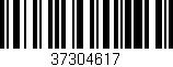 Código de barras (EAN, GTIN, SKU, ISBN): '37304617'