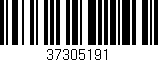 Código de barras (EAN, GTIN, SKU, ISBN): '37305191'