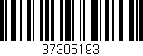 Código de barras (EAN, GTIN, SKU, ISBN): '37305193'
