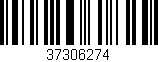 Código de barras (EAN, GTIN, SKU, ISBN): '37306274'