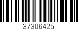 Código de barras (EAN, GTIN, SKU, ISBN): '37306425'