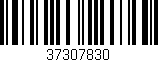 Código de barras (EAN, GTIN, SKU, ISBN): '37307830'