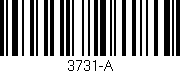 Código de barras (EAN, GTIN, SKU, ISBN): '3731-A'