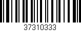 Código de barras (EAN, GTIN, SKU, ISBN): '37310333'