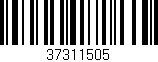 Código de barras (EAN, GTIN, SKU, ISBN): '37311505'