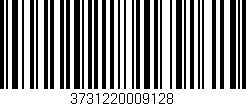 Código de barras (EAN, GTIN, SKU, ISBN): '3731220009128'