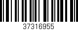 Código de barras (EAN, GTIN, SKU, ISBN): '37316955'