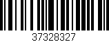 Código de barras (EAN, GTIN, SKU, ISBN): '37328327'