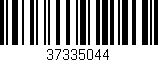 Código de barras (EAN, GTIN, SKU, ISBN): '37335044'