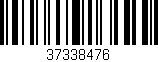 Código de barras (EAN, GTIN, SKU, ISBN): '37338476'