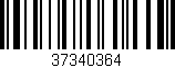 Código de barras (EAN, GTIN, SKU, ISBN): '37340364'