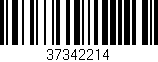 Código de barras (EAN, GTIN, SKU, ISBN): '37342214'