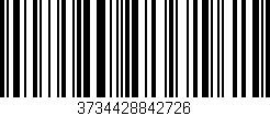 Código de barras (EAN, GTIN, SKU, ISBN): '3734428842726'