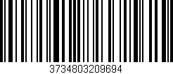 Código de barras (EAN, GTIN, SKU, ISBN): '3734803209694'