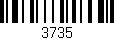 Código de barras (EAN, GTIN, SKU, ISBN): '3735'