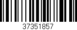 Código de barras (EAN, GTIN, SKU, ISBN): '37351857'