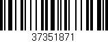 Código de barras (EAN, GTIN, SKU, ISBN): '37351871'