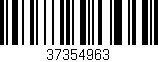 Código de barras (EAN, GTIN, SKU, ISBN): '37354963'