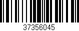 Código de barras (EAN, GTIN, SKU, ISBN): '37356045'