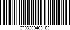 Código de barras (EAN, GTIN, SKU, ISBN): '3736203400183'